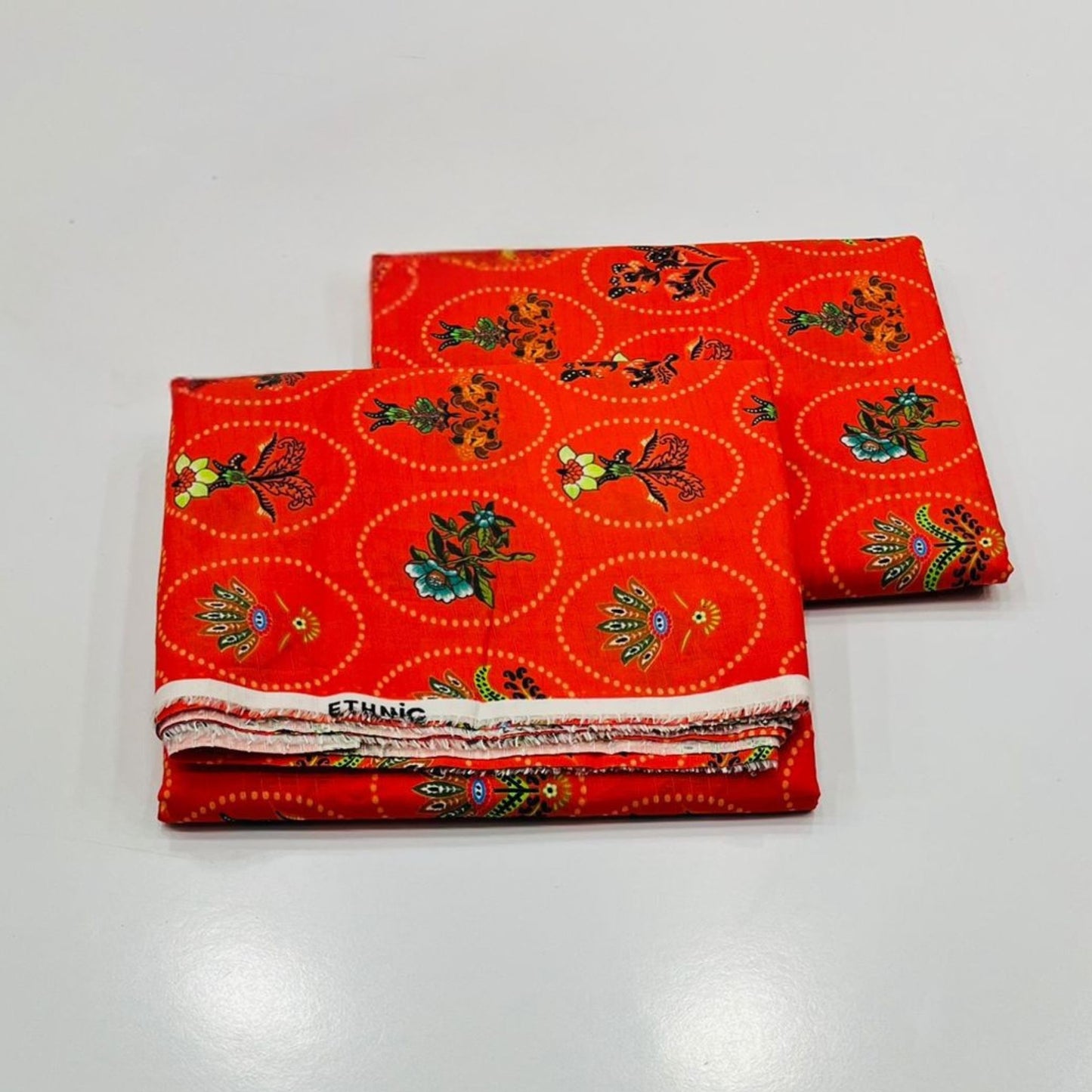 Ethnic Unstitched 2-Piece — Bana Dora Lawn with All Over Print