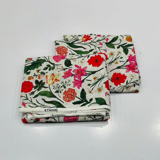 Ethnic Unstitched 2-Piece — Bana Dora Lawn with All Over Print
