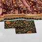 Patterned unstitched 3-piece lawn suit fabric with ethnic print