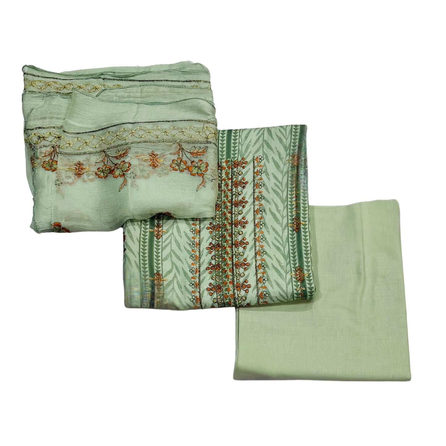 MEZNA | 3PC | UNSTITCHED EMBROIDERY LAWN
