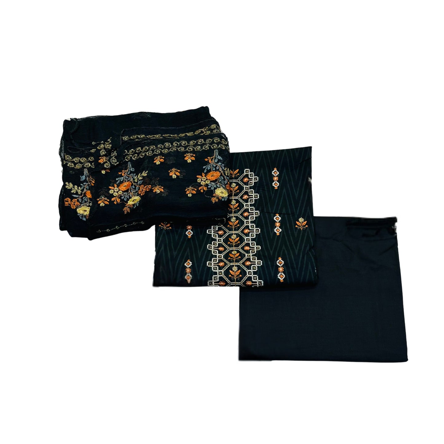 RAZNO | 3PC | UNSTITCHED EMBROIDERY LAWN